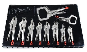 Milwaukee Torque Lock 48-22-3690 10 Pc. Locking Plier Auto Kit - Picture 1 of 9