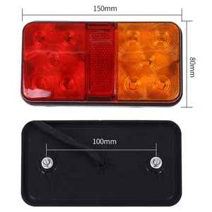 LED Anhänger Rückleuchten universal für LKW Caravan Ute Boot Licht Brandneu - Bild 1 von 5