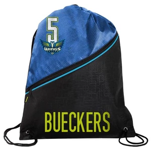 FOCO - WNBA Hi End Diagonal Zippered Drawstring Backpack Gym Bag Paige Bueckers - Picture 1 of 4