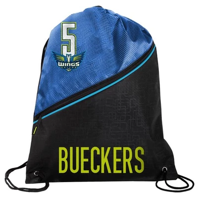 FOCO - WNBA Hi End Diagonal Zippered Drawstring Backpack Gym Bag Paige Bueckers - Image 1 of 4