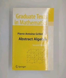 Abstrakte Algebra, zweite Auflage von Pierre Antoine Grillet (2010, Springer) - Bild 1 von 3