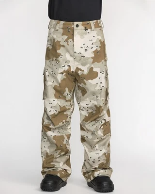 Pantalones de nieve holgados Volcom Nwrk para hombre, camuflaje, X-grandes Foto 1 de 4