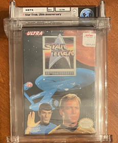 WATA 9.0 Star Trek 25th Anniversary complete in box nintendo nes CIB MINT 9.0