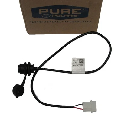 Polaris Snowmobile New OEM RCA Power Plug with Cover Assembly, 2411708 - Image 1 of 4