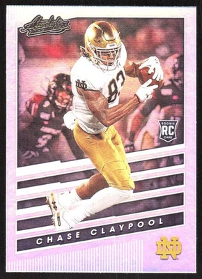 3953H 2020 Chronicles Draft Picks #15 Chase Claypool Absolute Rookies Spectrum - Image 1 of 2