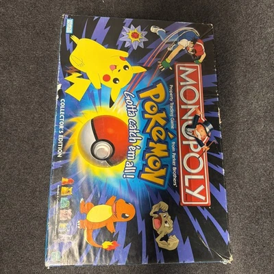Monopoly Pokémon 1999 Edición Coleccionista Juego de Mesa Usado 41357 Foto 1 de 4