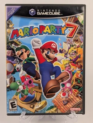 Mario Party 7 (Nintendo GameCube, 2005)➡️CIB w/ Inserts - Tested - Near Mint 📀! - Image 1 of 4