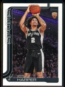 2025-26 Topps Dylan Harper San Antonio Spurs #202 - Picture 1 of 2
