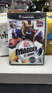 CIB MADDEN NFL 2003 FOOTBALL NINTENDO GAMECUBE VIDEO GAME COMPLETE IN BOX - Picture 1 of 5