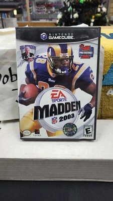 CIB MADDEN NFL 2003 FOOTBALL NINTENDO GAMECUBE VIDEO GAME COMPLETE IN BOX - Image 1 of 4