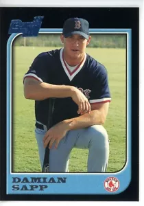 1997 Bowman #195 Damian Sapp Red Sox - Picture 1 of 2