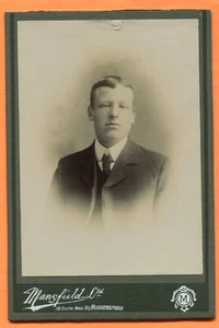 Huddersfield, England, Portrait of a Young Man, by Mansfield, circa 1900 - Picture 1 of 2