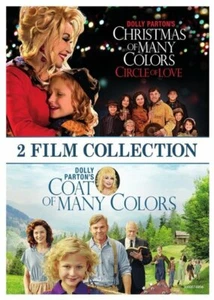 DOLLY PARTON'S COAT OF MANY COLORS + CHRISTMAS OF MANY COLORS New 2 DVD - Picture 1 of 1