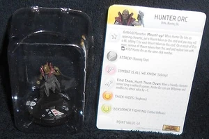 HERO CLIX - HOBBIT DESOLATION OF SMAUG - HUNTER ORC - WITH CARD #007 - Picture 1 of 1