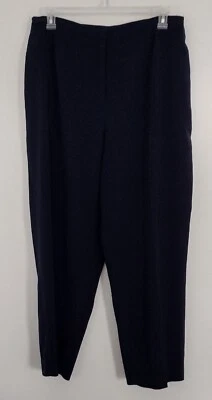 East 5th Navy Blue Dress Pants Women's Size 20W Pockets Elastic Waist Pre-owned - Image 1 of 4