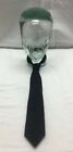 US Tropical Polyester Wool Black Neck Tie  3in wide x 55 in long each E4303