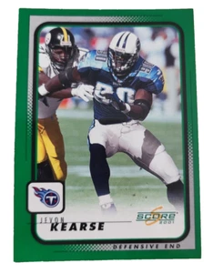 2001 Score #207 Jevon Kearse Tennessee Titans NFL Football Card (H4 - Picture 1 of 2