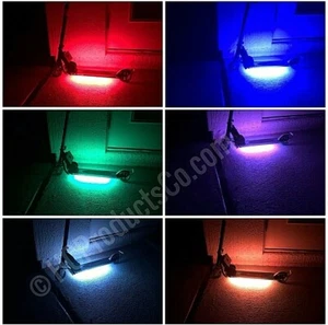 Ferngesteuerte LED-Leuchten für Roller 20 Farben & Bewegungsoptionen - Bild 1 von 12