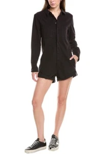 ONE TEASPOON Sz small Romper Jumpsuit Playsuit Revolve Black Onyx - Picture 1 of 5