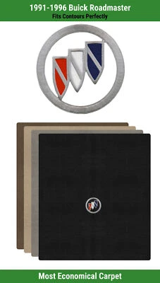 Lloyd Velourtex 甲板地毯垫适用于 '91 - 96 别克 Roadmaster 带 Buick 徽标 — 第 1/4 张图片