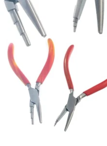 Premium Stainless steel 2 stepped round nose pliers Small n large JCE28 15 - Picture 1 of 7