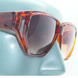 Big Femme Floral Sunglasses Multi Tortoise Amber Trim Frame - Picture 1 of 4