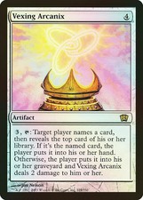 Mtg-vexing Arcanix ex + foil english 8th arcanologue vexatious