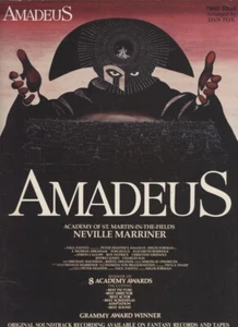 AMADEUS - Piano Solos - W. A. Mozart / Dan Fox - 1985 Hal Leonard Publishing - Picture 1 of 5