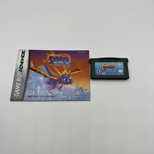Spyro Season Of Ice Nintendo Game Boy Advance 2001 GBA Authentic W Manual TESTED - Picture 1 of 3
