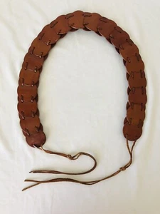 VTG Leather Wide Waist or Hip Belt 32-36" - Picture 1 of 3