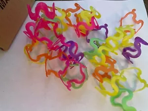 Vo-Toys Cat Crazies 20 Pack Bulk Neon Rollers Wild Kitten Toy Colorful Plastic - Picture 1 of 2
