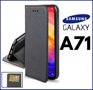 CUSTODIA A PORTAFOGLIO LIBRO per SAMSUNG GALAXY A71 COVER FLIP MAGNETICA PELLE - Zdjęcie 1 z 6