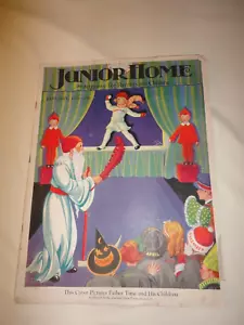 Vintage Junior Home Magazine For Parents And Children January 1931 - Foto 1 di 9