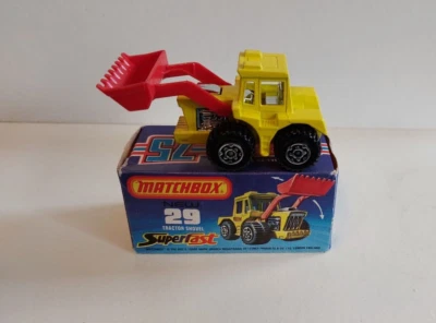 Pala Tractora Matchbox Superfast Nº29.Excelente Estado en su Caja Original. Foto 1 de 4