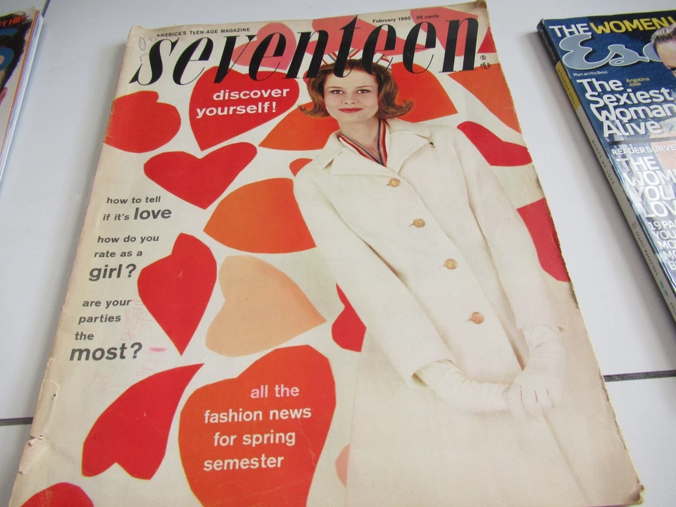 VTG Seventeen Magazine February 1960 Great ADS BEST PRICE ON EBAY! WOW!! Foto 1 de 1