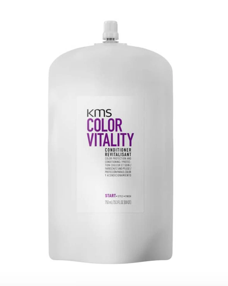 KMS COLOR VITALITY CONDITIONER REVITALISANT COLOUR PROTECTION  REFILL 750ML - Image 1 of 1