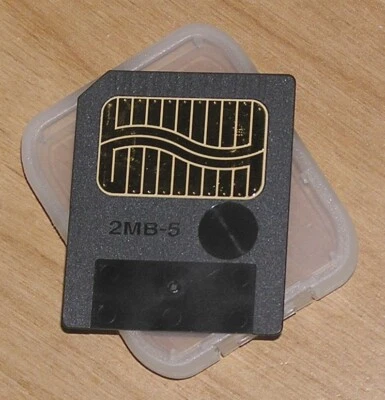 Minolta RM-2S Smartmedia 2MB 5V 5 Volt Smart Media Memory Picture Storage Card - Image 1 of 2