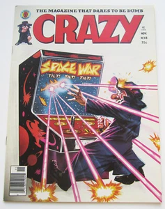 Crazy Magazine November 1980 #68 Humor American Gigolo Marvel a la Mad VF- 7.5 - Picture 1 of 2