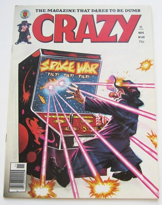 Crazy Magazine November 1980 #68 Humor American Gigolo Marvel a la Mad VF- 7.5 - Image 1 of 2