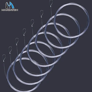 10pcs Fly Fishing Tapered Leader w/ Loop 7.5FT/9FT/12FT/15FT 0/1/2/3/4/5/6/7X - Picture 1 of 5