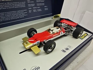 Scalextric 1:32 Team Lotus 49 Graham Hill 1969 Slot Car - Foto 1 di 5