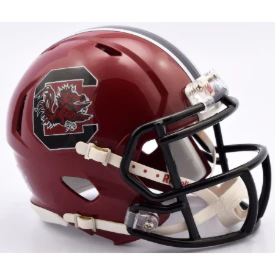 South Carolina Gamecocks NCAA Mini Speed Football Helmet- NCAA. - Image 1 of 1