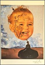 SALVADOR DALI * Baby Map of the...*50 x 35 cm*signed lithograph*limited # 10/350