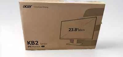Acer 23.8" Full HD Computer Monitor. AMD FreeSync, 100Hz Refresh KB242Y ~New - Image 1 of 4