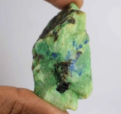 Azurita Malaquita 138,05 quilates Piedras Preciosas Naturales Curación Grado de Inversión Áspero Foto 1 de 4