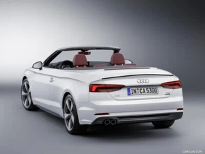 Alerón labio de arranque pintado negro brillante Audi A5 Convertible F5E B9 línea S 2017-2022 - Imagen 1 de 6