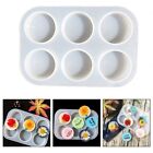 Eco friendly Resin Coaster Mold 6 Cavity Silicone Mould for Handmade Coasters