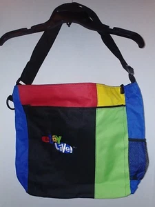 FREE RARE Colorful Hard to Find Fabric Tote Bag eBay Live 2007 Convention New - Picture 1 of 2