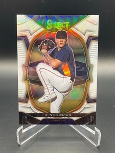 2023 Select Base Concourse #98 Hunter Brown - White Prizm /149