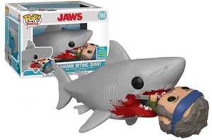 Funko Pop! Vinyl JAWS - SHARK BITING QUINT - 2019 Summer Convention Limited - Foto 1 di 2